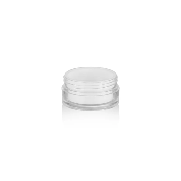 Customized 20Ml Cosmetic Packaging Round Plastic Pet Skin Care Cream Jar