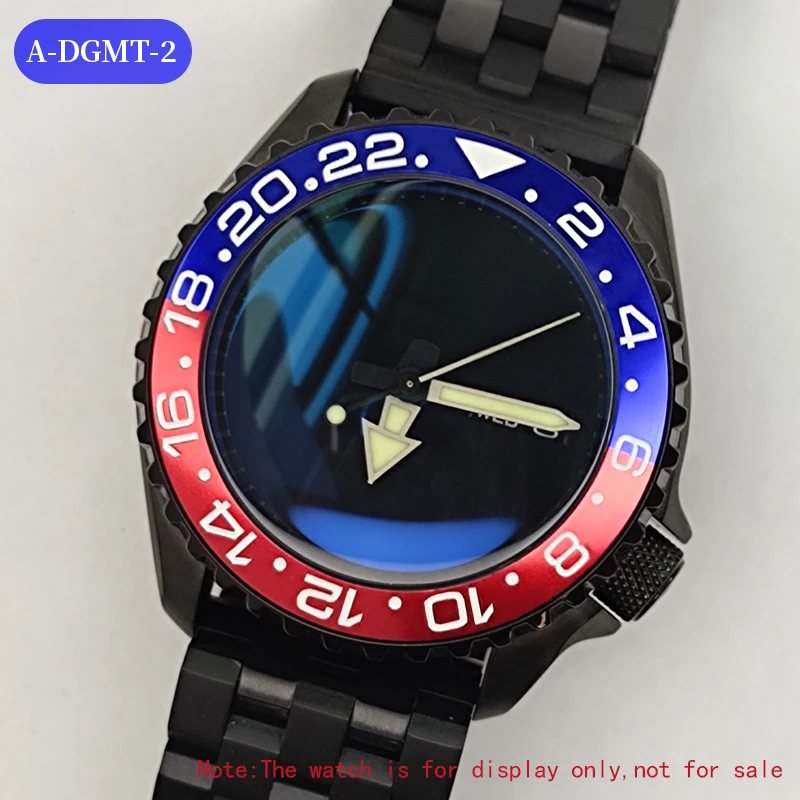 Изготовленный на заказ 38*30 6 мм Наклонный алюминиевый ободок SRPD Skx007 Запчасти для часов Сменные наручные часы инструменты и запчасти
