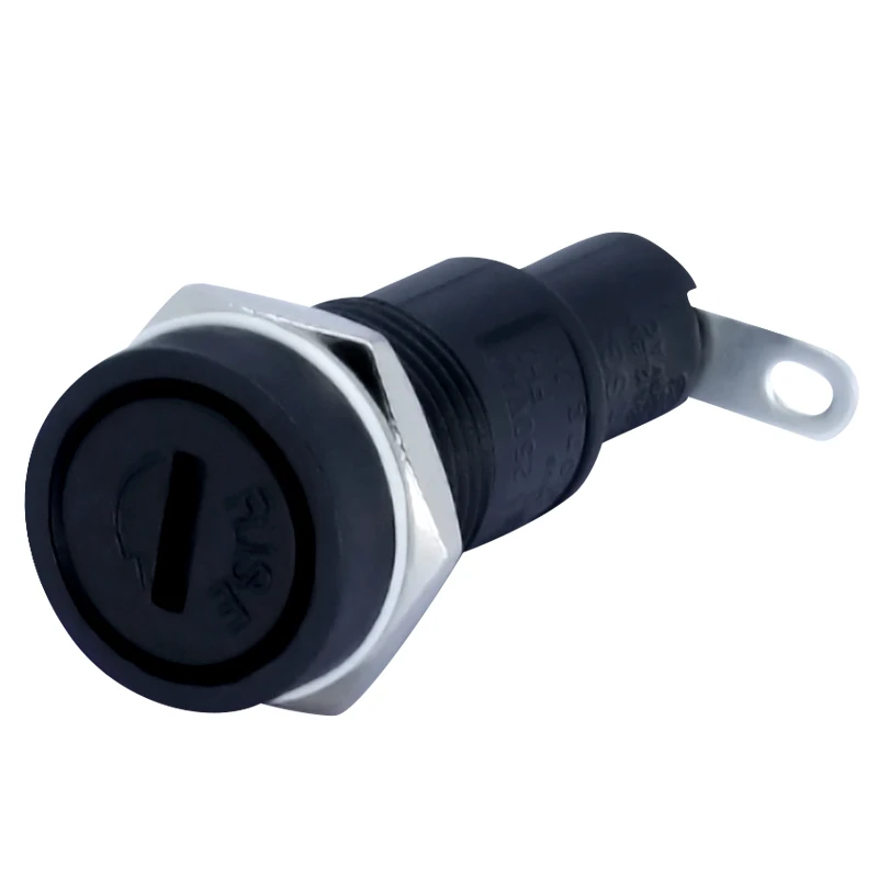 FH1-B-MW 5*20 мм круглый держатель предохранителя 250VAC 10A умное отключение для коммуникационного