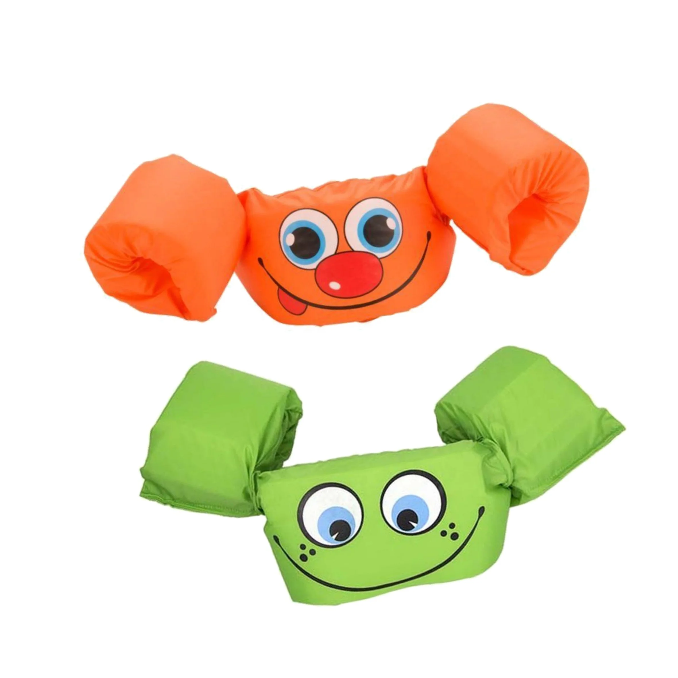 Customized inflatable arm life jacket children water park vest with cartoon pattern swimming pool float life saving jacket