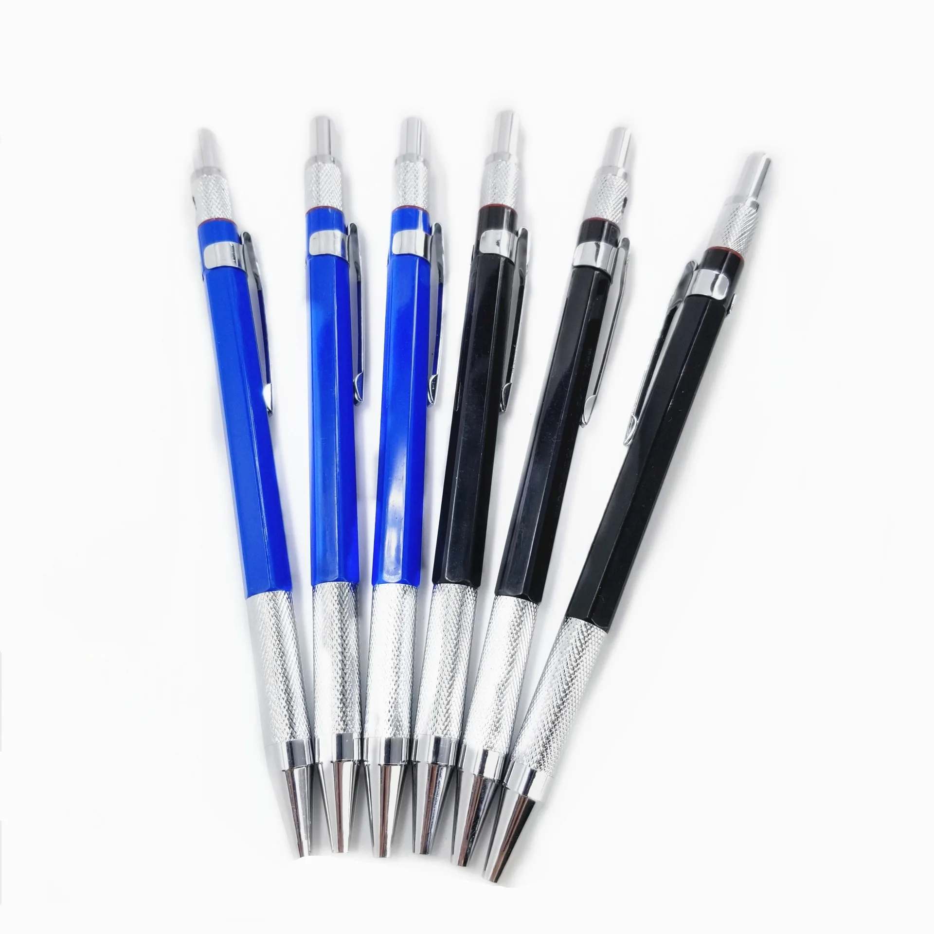 Measuring Tools Multifunctional Metal Professional Custom Mechanical Pencil with 2.0mm Refillable Lead