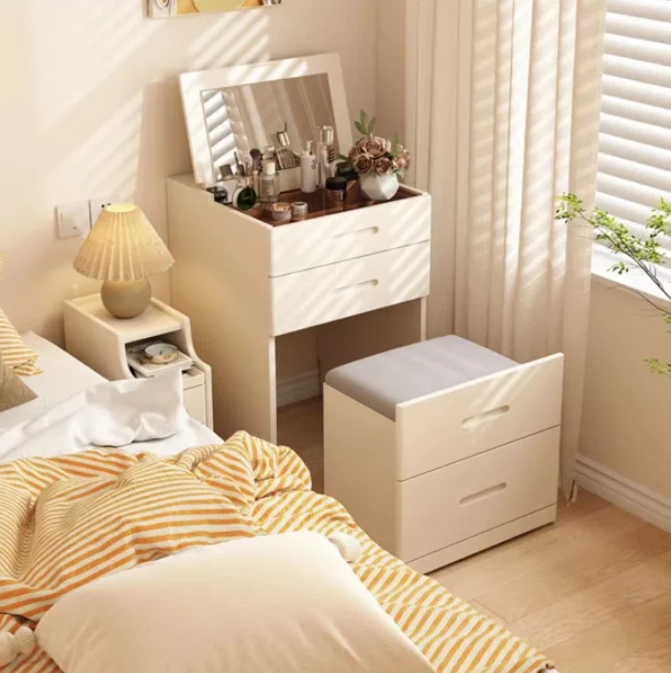 Dressing table bedroom modern simple small apartment powerful storage function