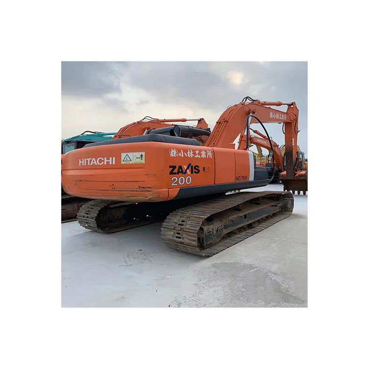 Hot Sale Fully Hydraulic System Hitachi Ex Used Ex200 One Year Warranty Mini Excavator
