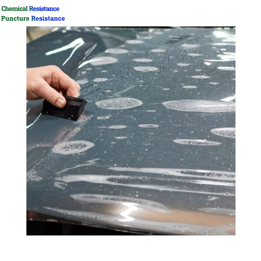 1.52x15M Transparent TPU PPF Car Painting Protective Film for Car Easy Install Self-adhesive Automobile Film
