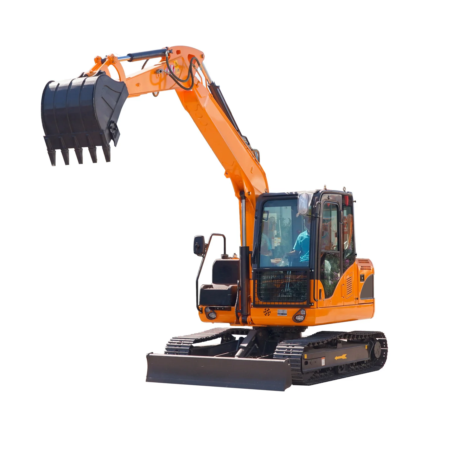 New Excavator Price 8ton mini Excavator Digging Hydraulic Small Micro Digger Machine Prices for Sale