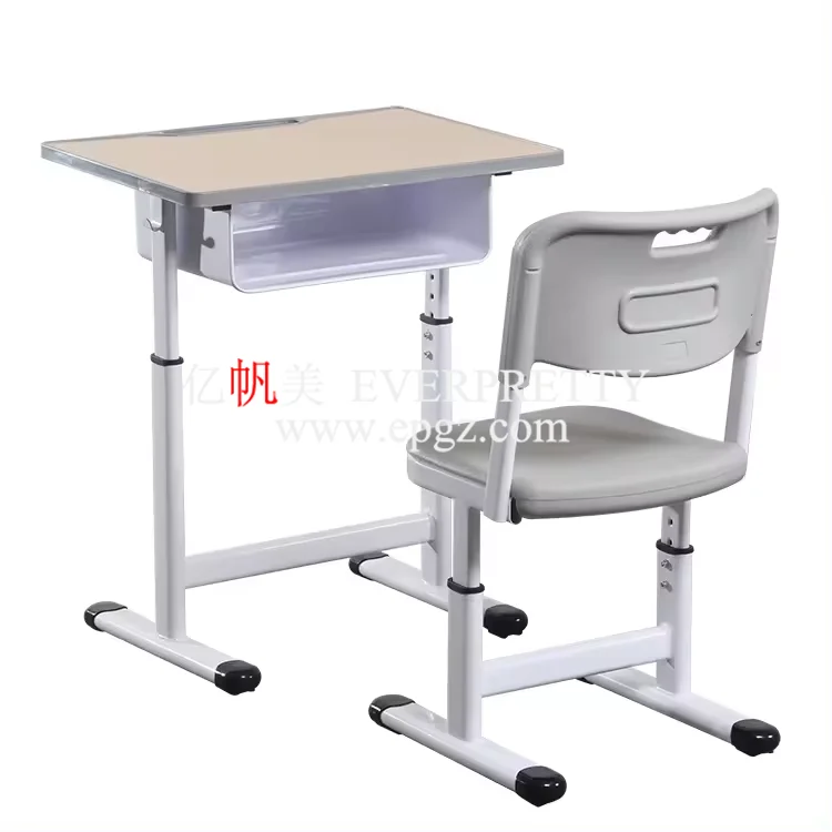 student desk and chair two students study writing tables with chairs for sale