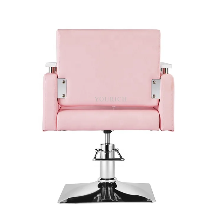 Pink Salon Products Beauty Hairdressing Salon Chair Modern Hair Salon Equipment