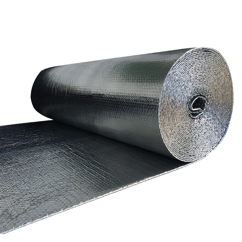 Reflective Thermal Insulation Material Air Bubble Pe Foam With Aluminium Laminated Foam Products For Roofing Insulation