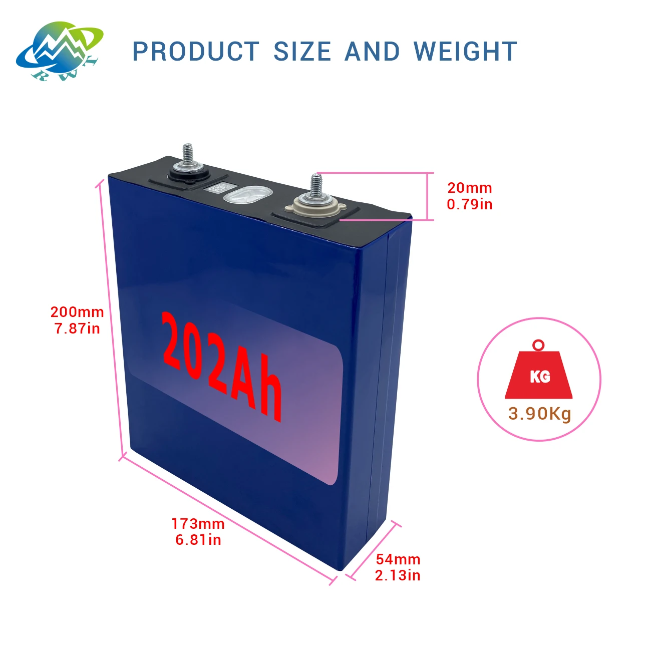 RWT household energy storage system dc ups forklift battery 48v wall-mounted energy storage battery lithium battery 48v 200ah