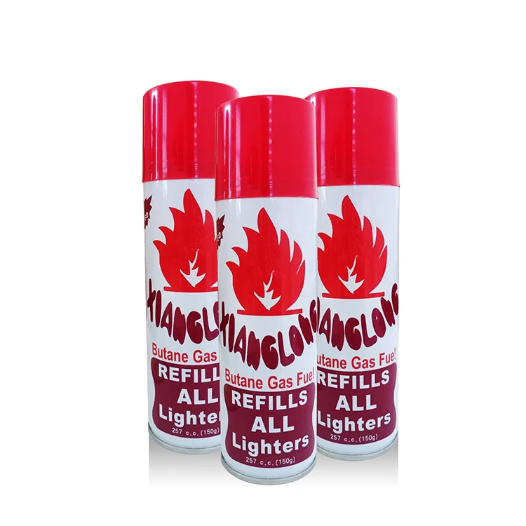 250ml butane lighter gas refill butane universal fuel Lighter gas refill butane
