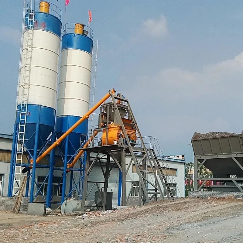 HZS25 factory supply small ready mixed concrete batching plant