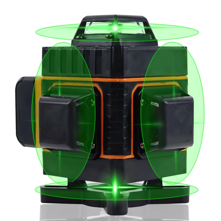 JSD Multi-Propose Self Leveling 360 Rotary Green 3D Laser Level 12 Line Laser Level