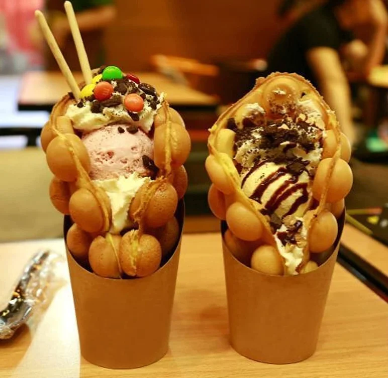 French Fries Holder Cup Disposable Take-out Party Baking Supplies Kraft Paper Cups Holder for Waffle Chips Ice Cream Snacks