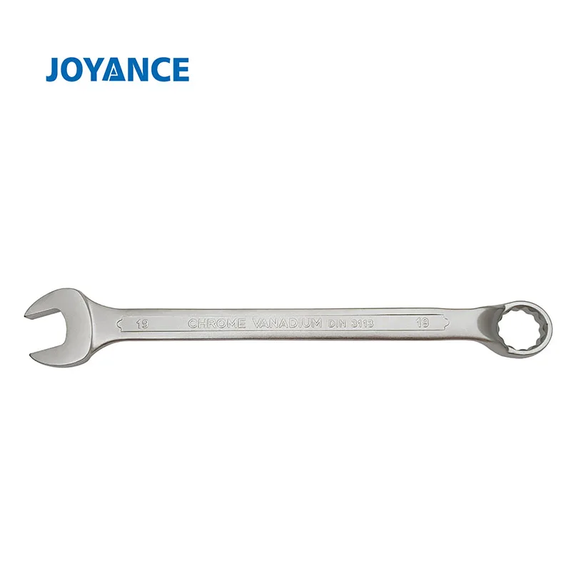 19mm Combination Wrench - Industrial Grade Spanners with 12-Point Design, 60-Degree Offset,Made with  Chrome Vanadium Steel
