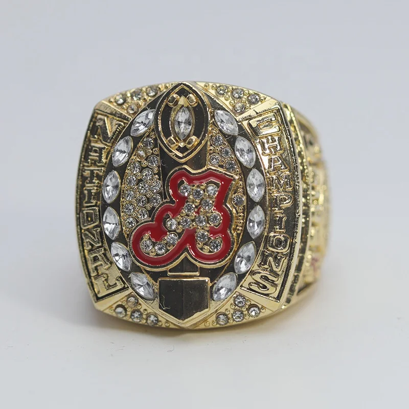 Высокое качество 2015 NCAA Alabama Red Tide университетское кольцо памятное