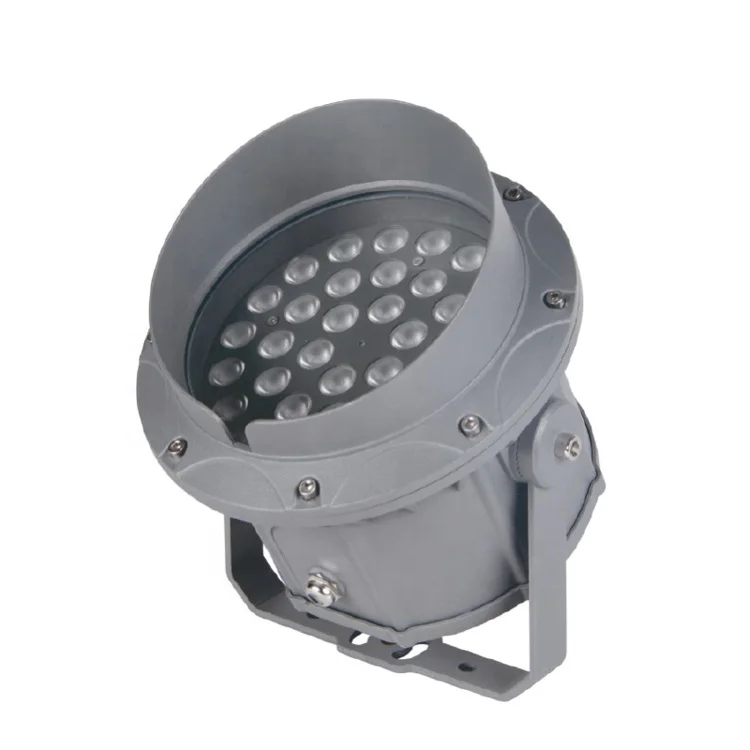 New Model 5w18w36w60w Colourful Lighting Led Floodlight Housing, Outdoor Lighting Waterproof Led Lens Flood Light