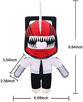 HUAYI Anime Denji Plush Toy Doll Soft Stuffed Plushie Figure Gift Cosplay Props stuffed plush toys chainsaw man anime