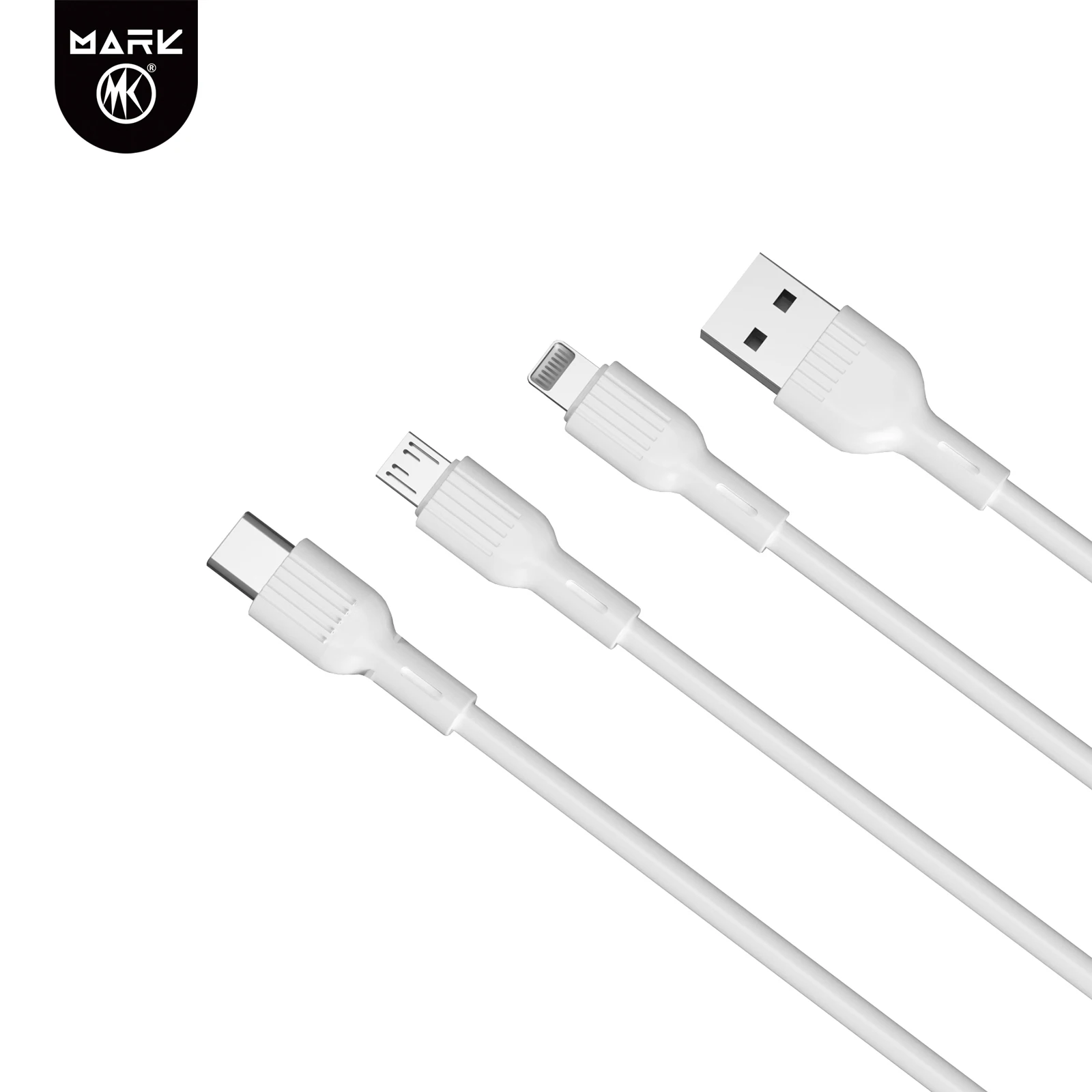 2021 MARK DR-15 мягкий высококачественный TPE и приятный для кожи Материал usb 3,1 type-c micro lighting кабель для быстрой зарядки и передачи данных