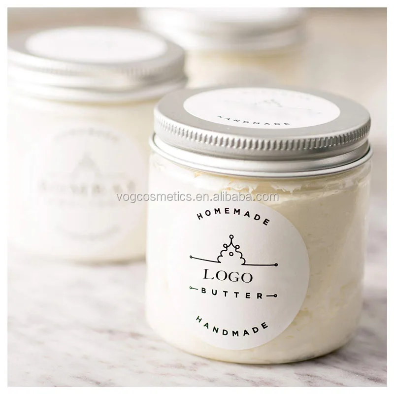 Private Label Moisturizing Mango Mango Shea butter Organic Whipped Body butter