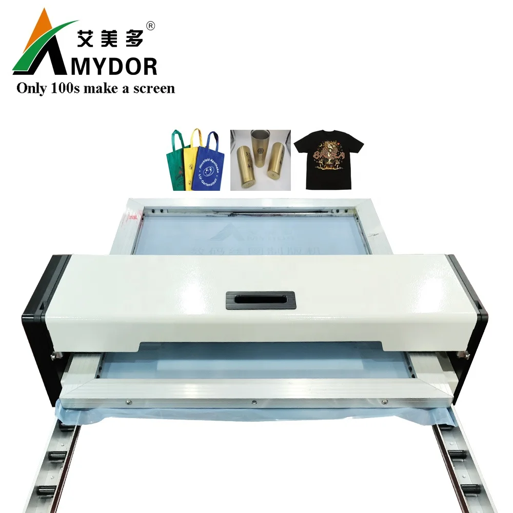 Amydor AMD550A 60x90cm no need exposure and drying T-shirt screen printing services making machine