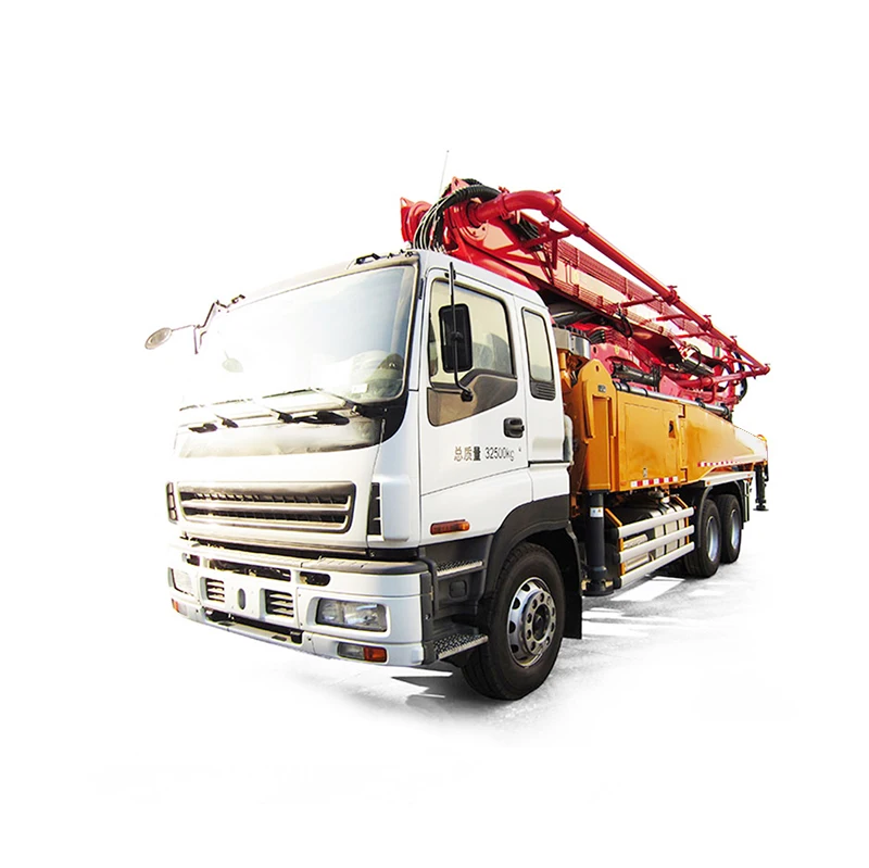 HB52R Portable Diesel Concrete Mixer Pump 52 m with 287 kW