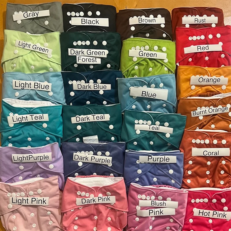 HSF Double Layer Waterproof Baby Diaper Pul Fabric Waterproof and Polyurethaner Lamin  120gsm