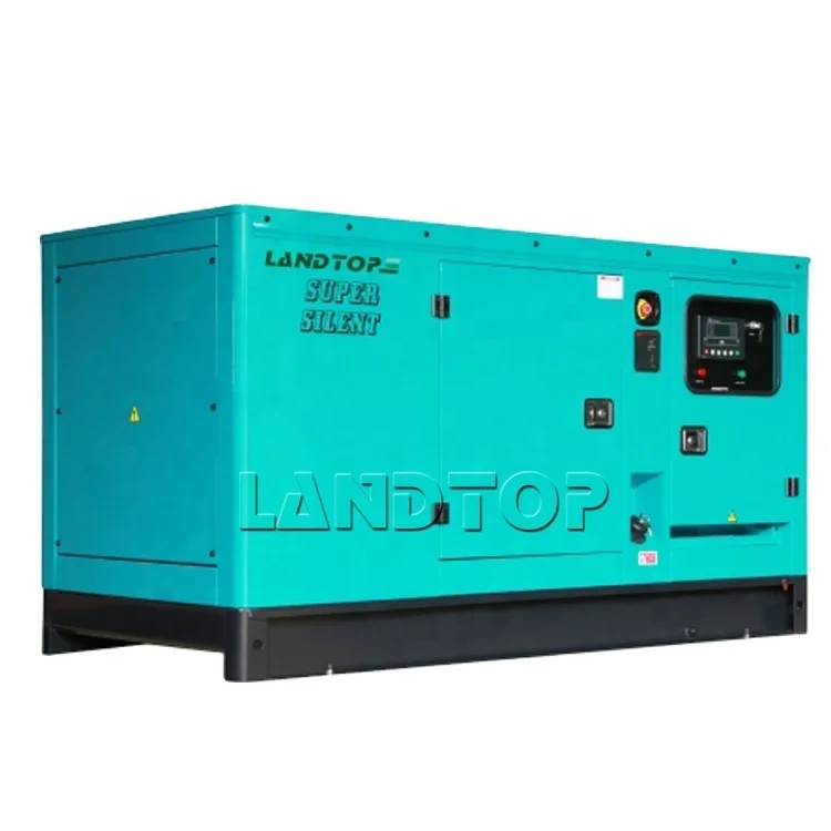 LANDTOP Portable 10KW 15KW 20KW 25KW 30KW 35KW 50KW 120KW Diesel Power Generator Soundproof Factory Price