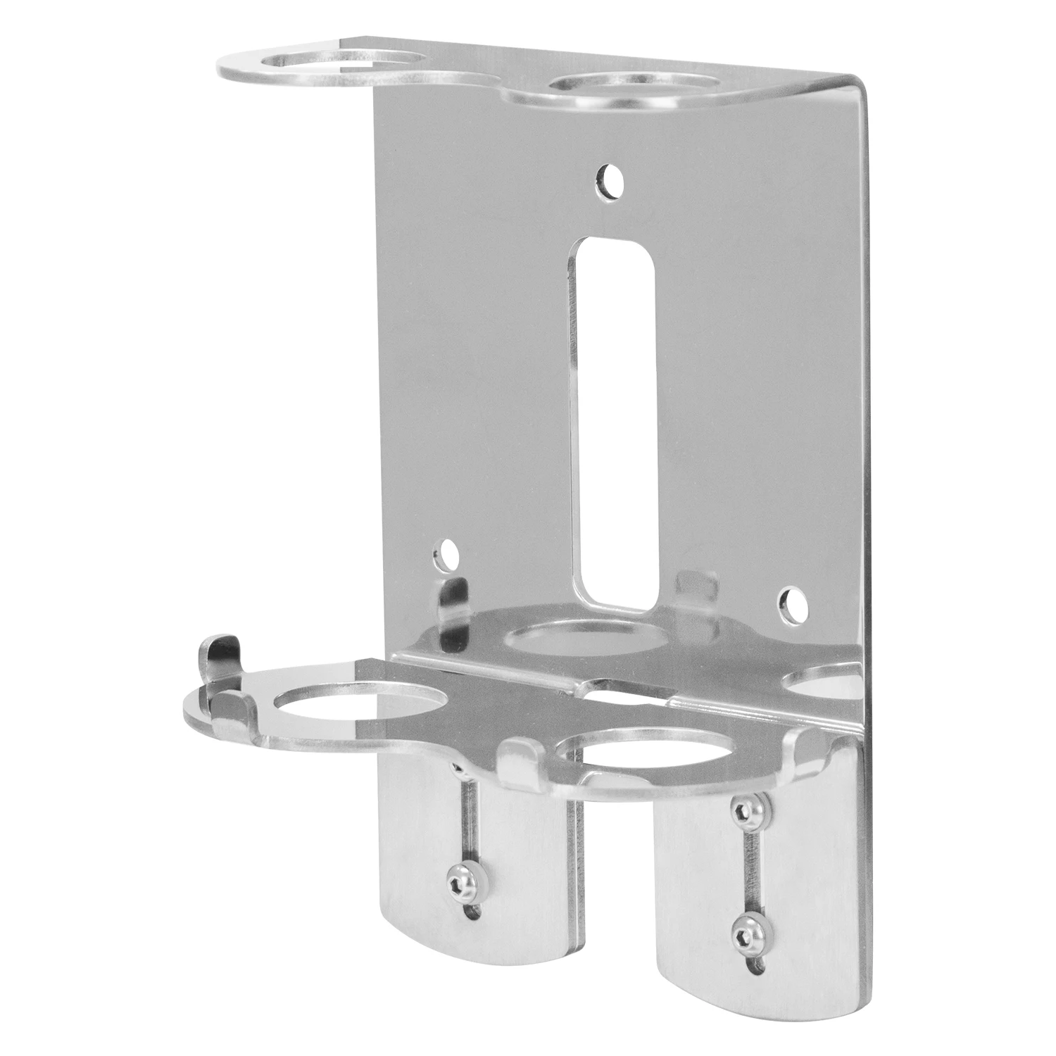 High Quality Hotel Home Bathroom Stainless Steel Shampoo And Conditioner Soap Dispenser Rack