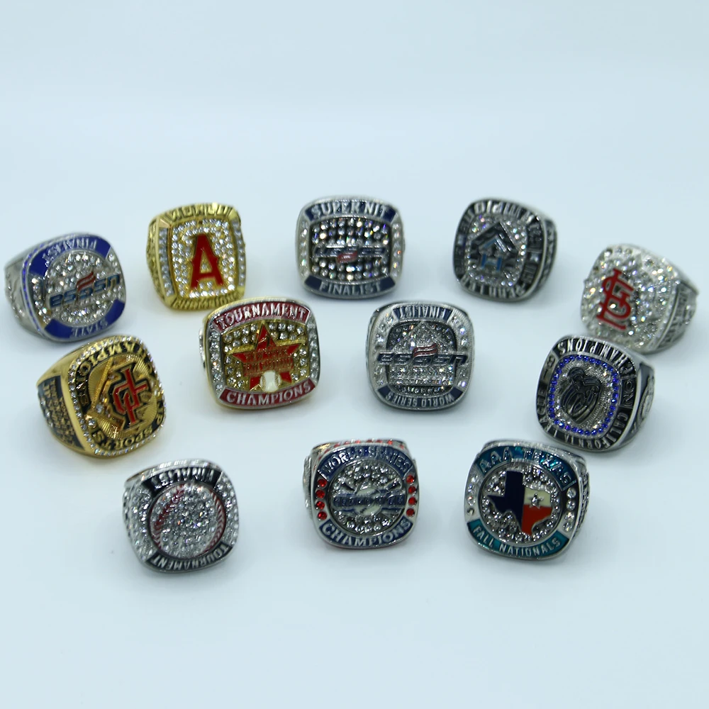 Кольца DAIHE на заказ для мужчин и взрослых мужские кольца чемпионата по софтболу