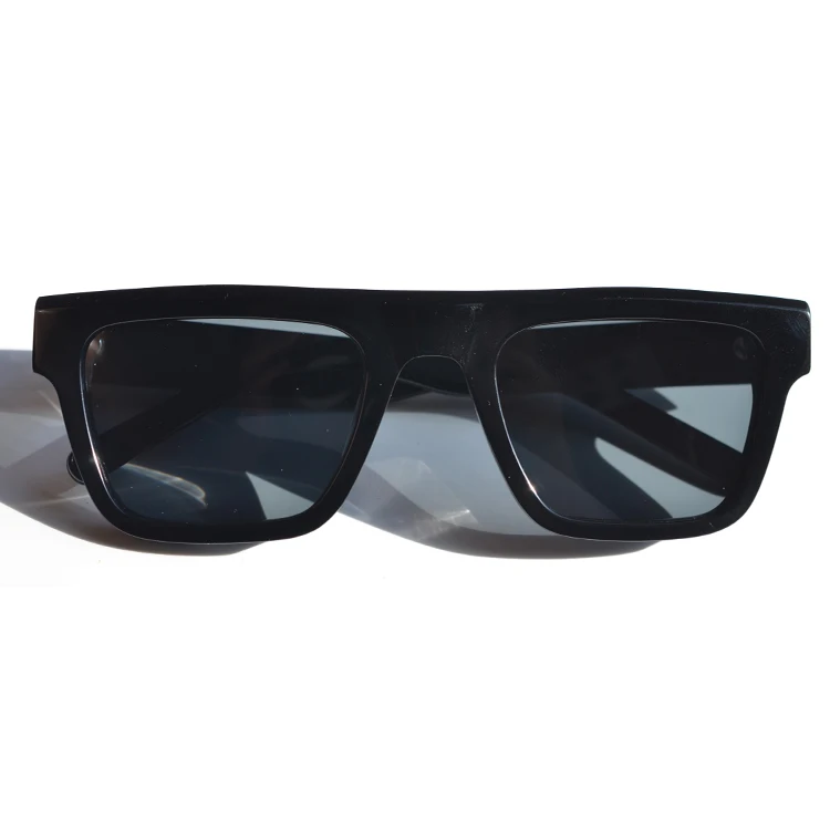 large classic vintage men driving rectangular square acetate frame premium polarized lens sunglasses mens