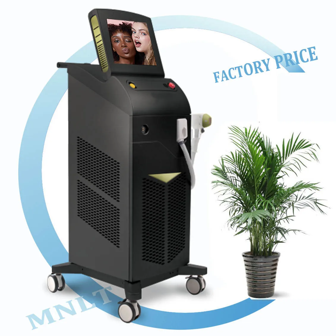 Germany bar laser diode ice platinum triple waves 755 810 1064nm diode laser electrolysis hair removal machine for sale