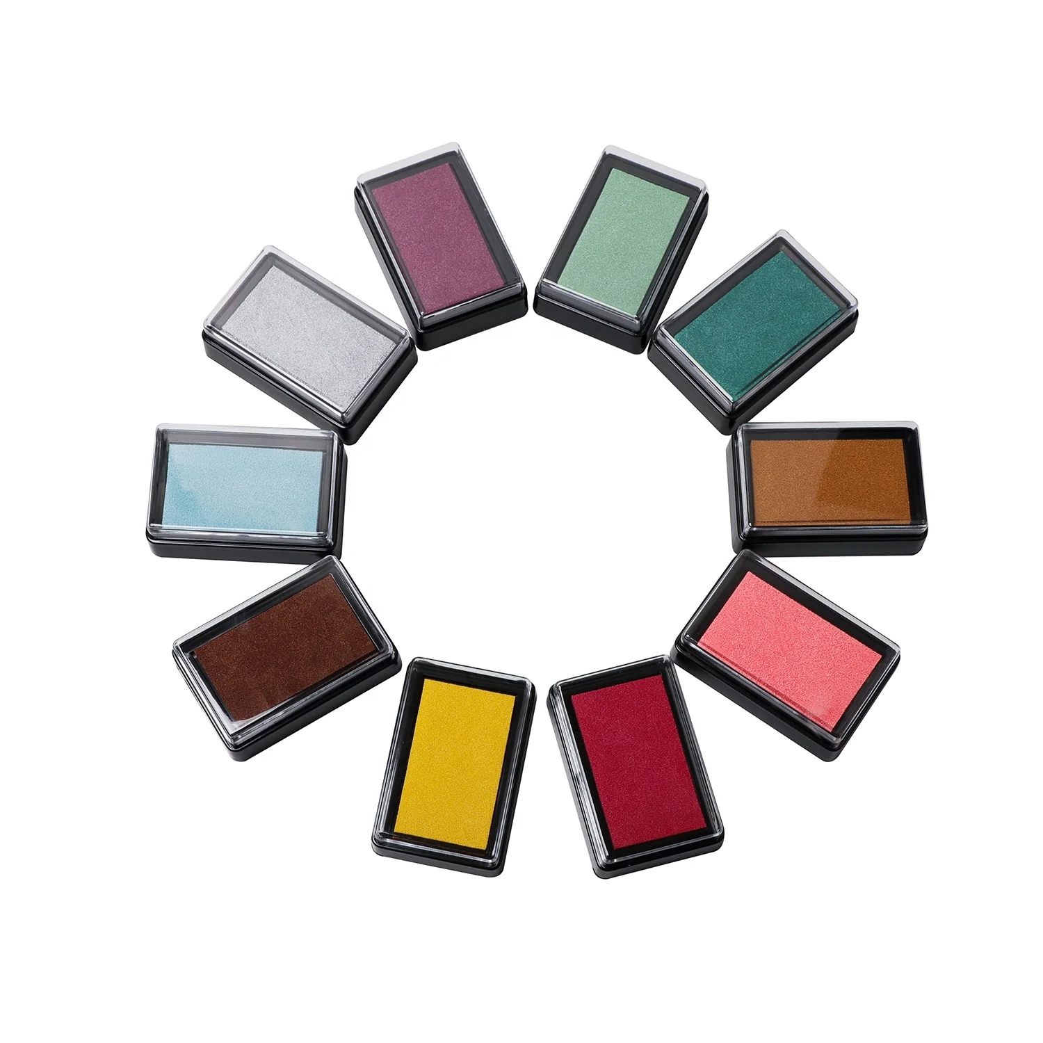 21110 square shapes colorful craft large ink pad printing for kids painting