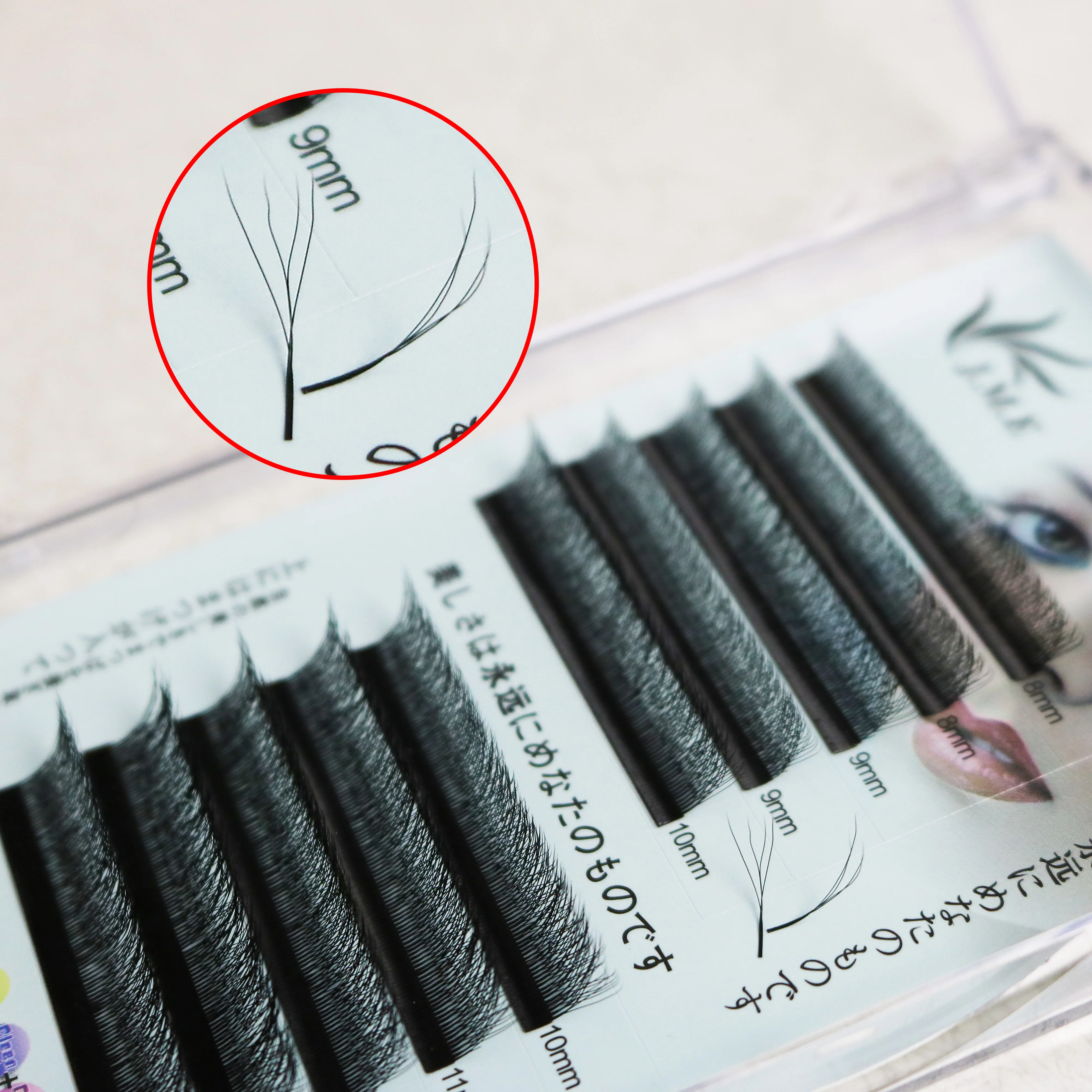 Wholesale Volume Lash Extension Supplies Private Label Faux Mink Lashes Silk Eyelashes Individual Eyelash Extensions