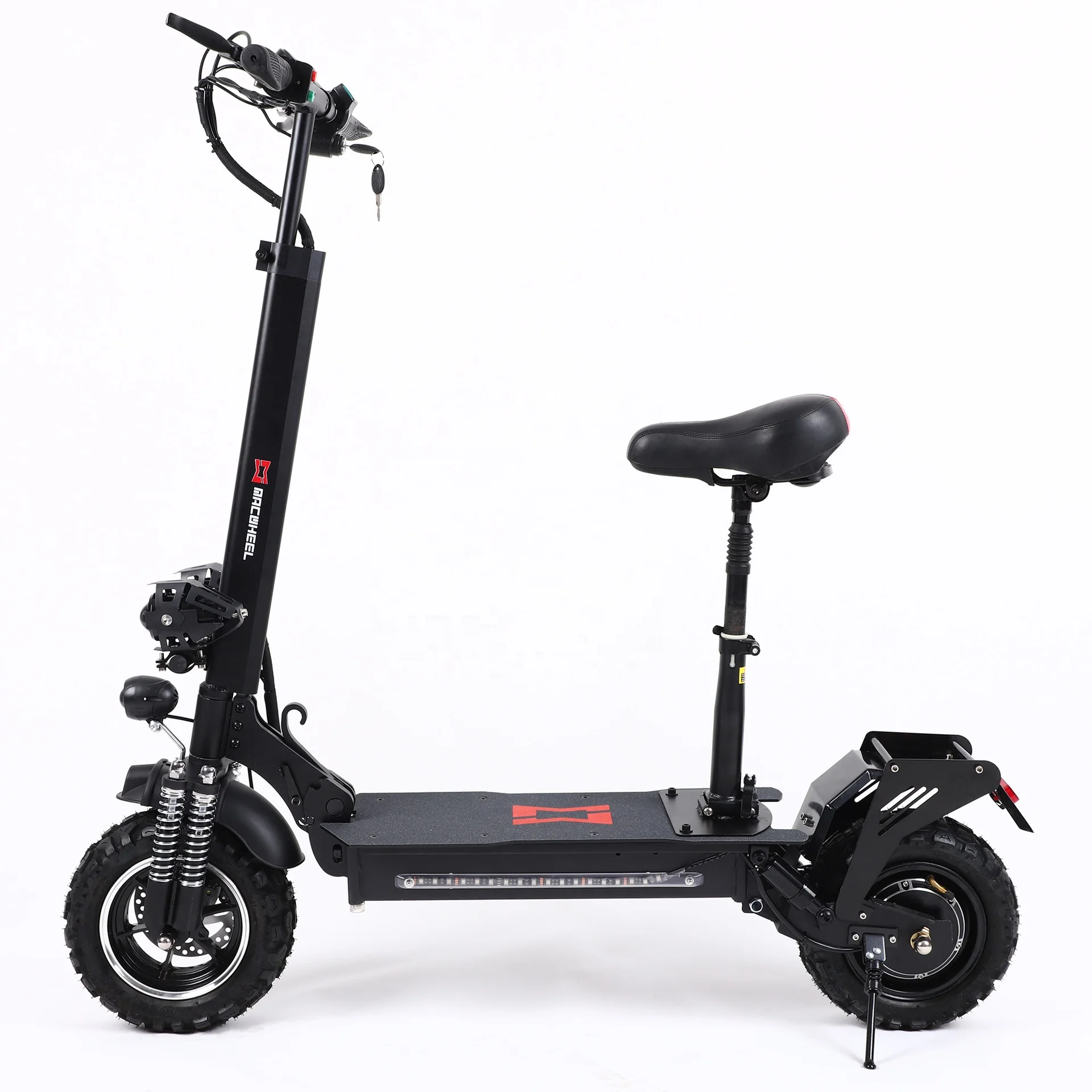 Off-road Single Drive 11 Inch Electric Scooter Adult Folding Portable Lithium Battery Scooters