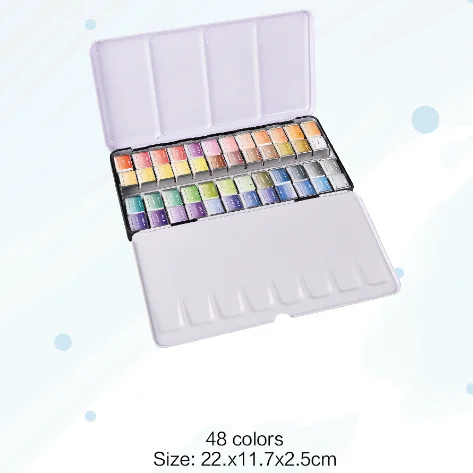 Professional 36Colors Aquarelle Watercolor Paint Set