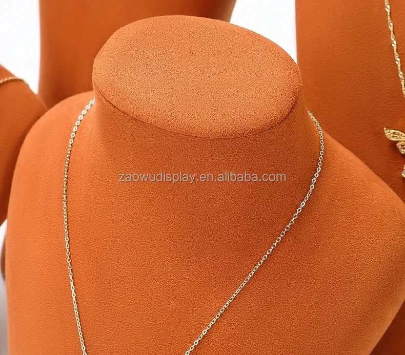 Легкий роскошный портретный манекен для шеи ювелирный стеллаж реквизит ювелирные
