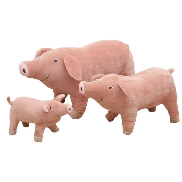 Baby Education Soft Horse Cow Plush Farm Animal Stuffed Animals Toy