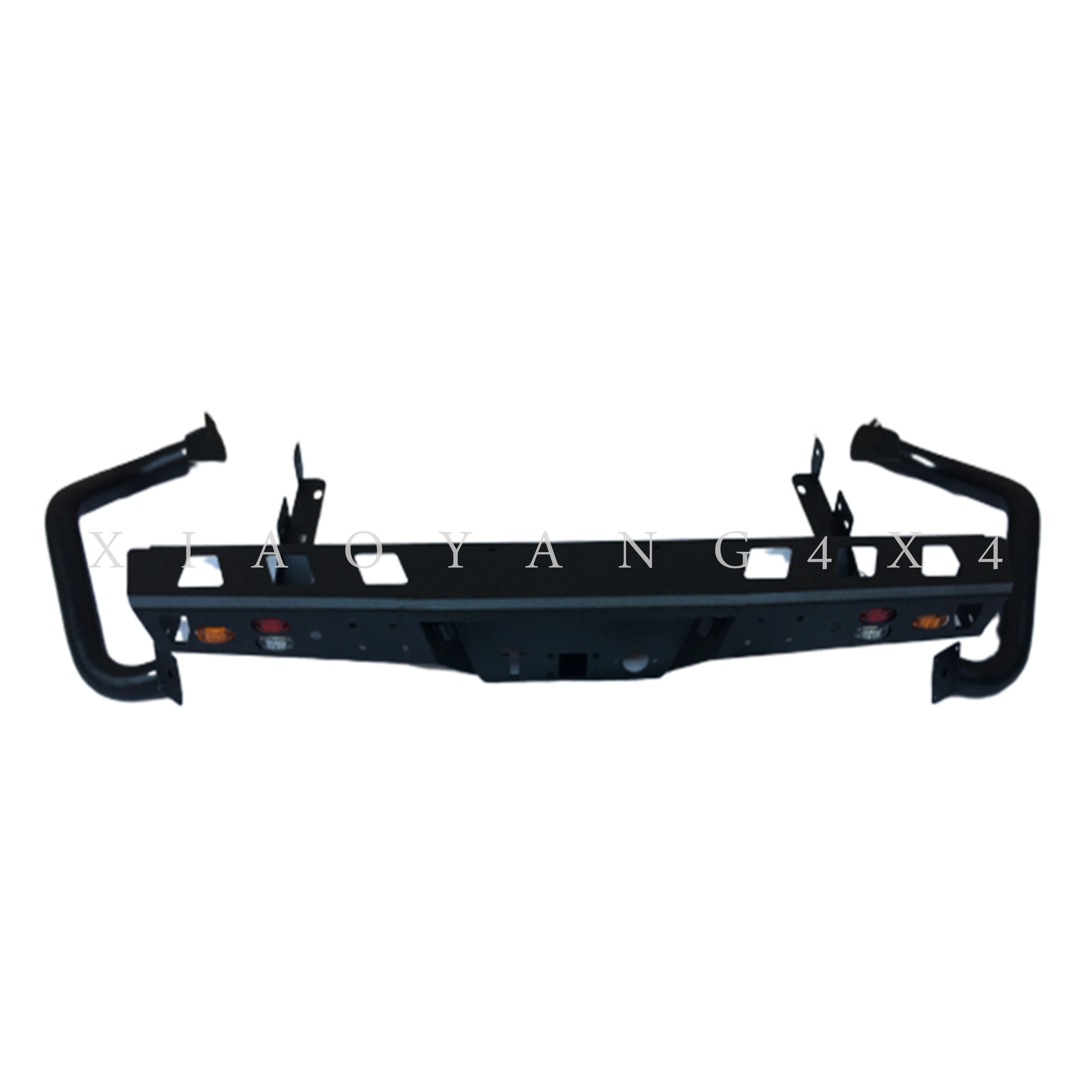 Black Steel 4x4 Pickup Car Accessories Grille Guard Rear Bumper for Hilux Vigo