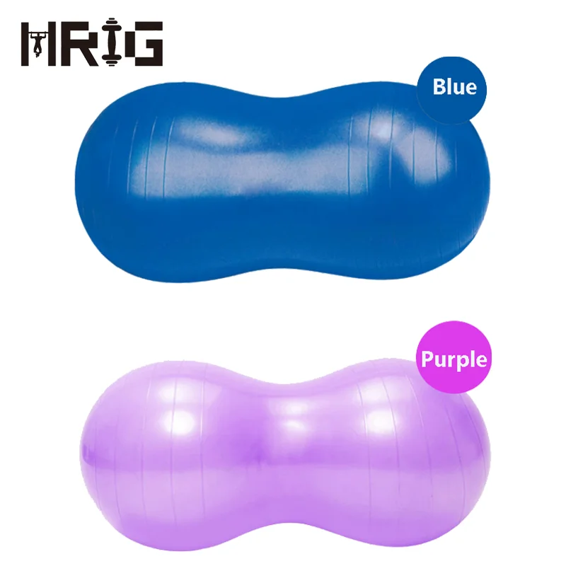PVC Peanut-Shaped Yoga Ball for Pilates and Exercise Comfortable Exercise Tool