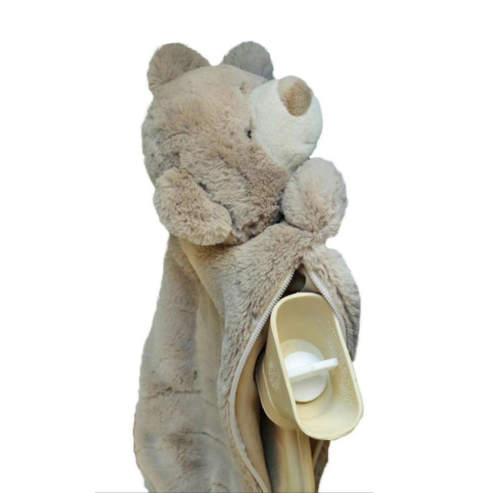 carton animals plus cover pvc bag rubber hot water bottle