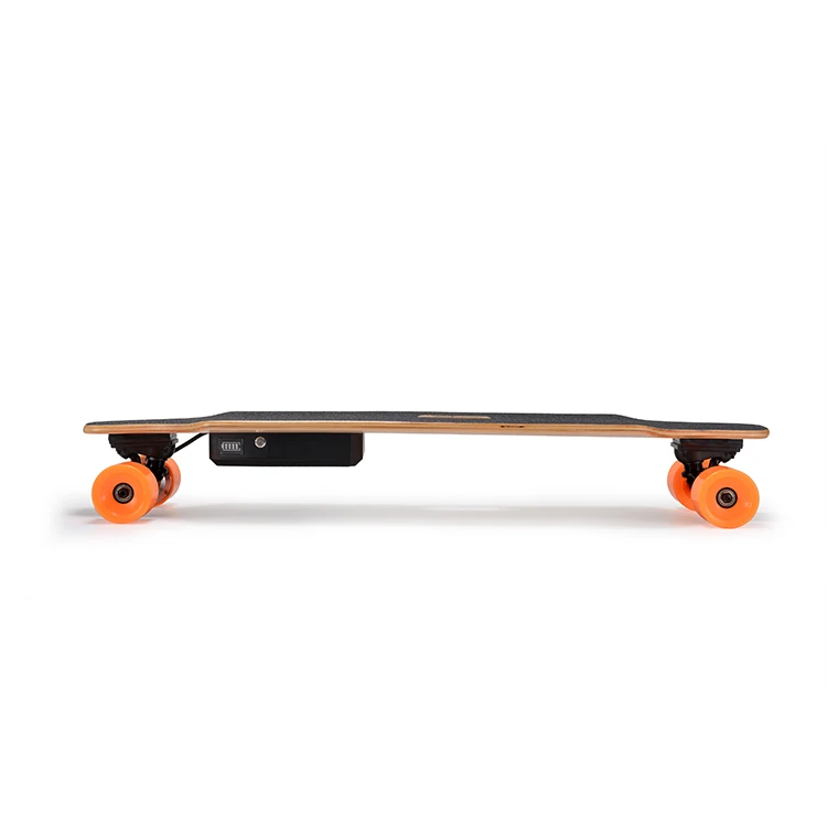 Factory Directly Lithium Battery 2.2AH 150W Single Drive LED Remote Control Electric Skateboard Longboard