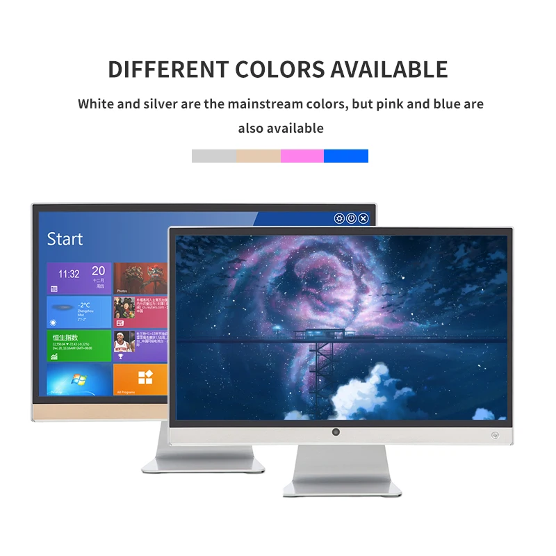 Original Factory Price 27 23.8 21.5 inch Desktop i5 i7 i3 AIO desktops ram 16gb hdd 1tera all in one computers