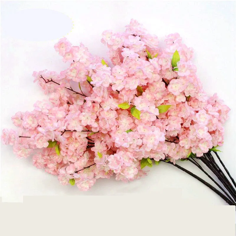 Plastic Branch Silk flower garland artificial bouquet artificial flower wholesale