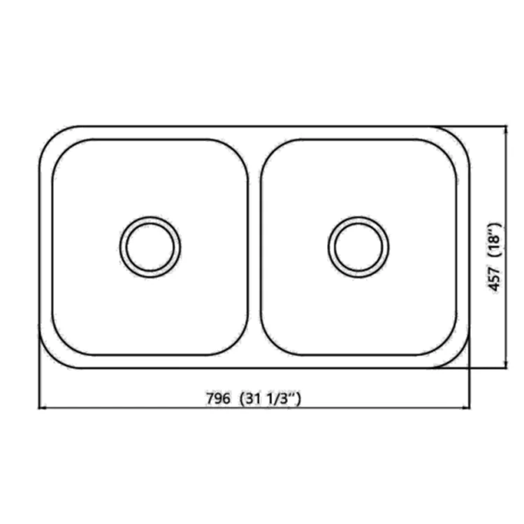 Suppliers Prices Kitchen Sinks 304 Undermount Double Bowl Stainless Steel Modern Luxury American Canadian Standard China 3 Years