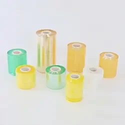 PVC winding tensile stretch film industrial wire film self-adhesive transparent plastic film