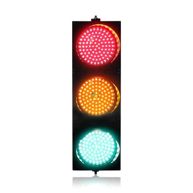 12 years factory wholesale price 200mm red yellow green full ball led traffic light