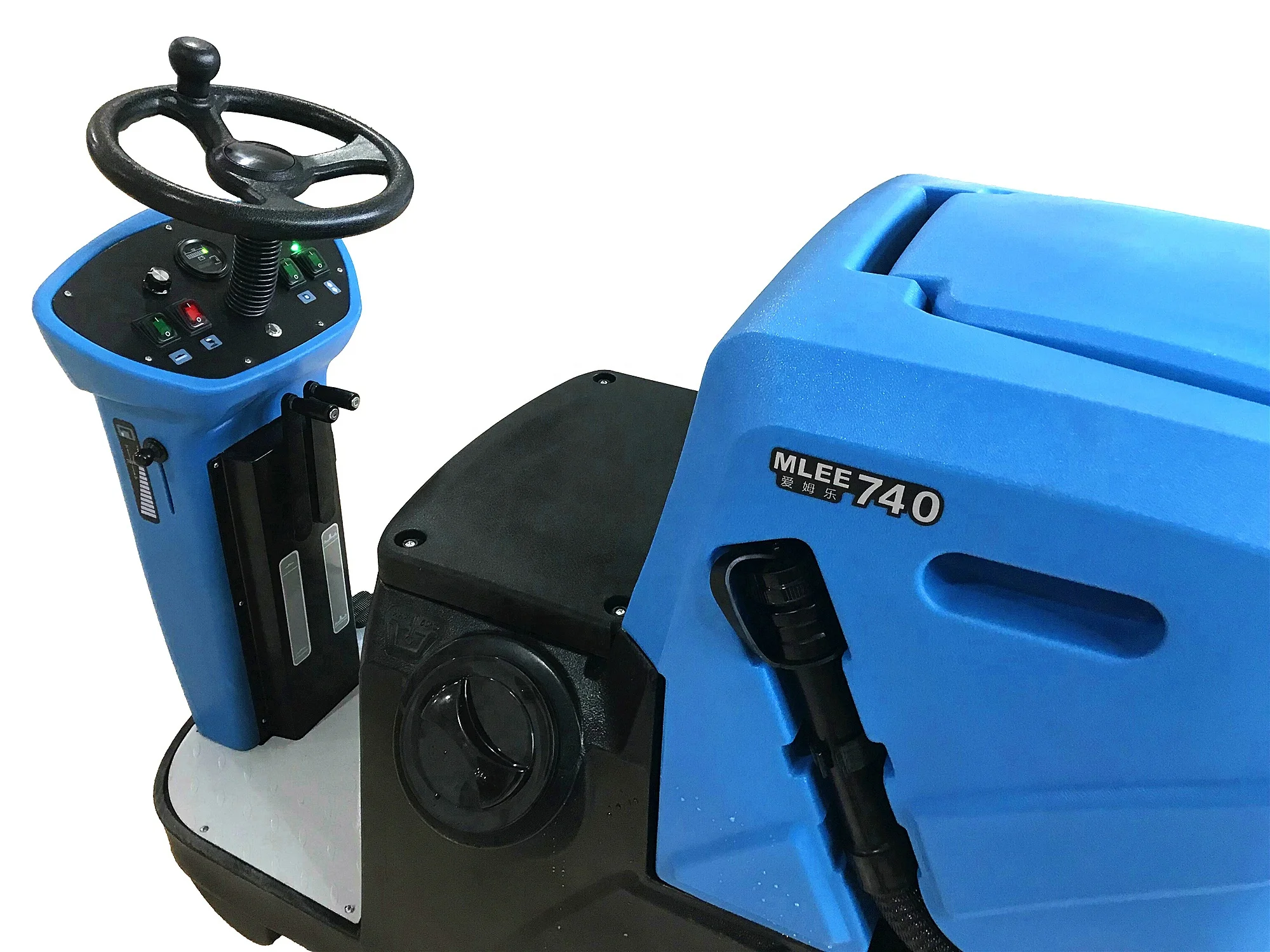 
MLEE740SS Wet dry commercial battery terrazzo concrete marble tile floor scrubber 