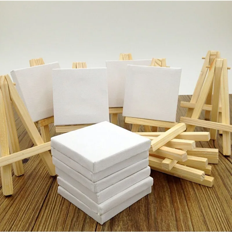 Customized shape Hand-painted Diy Blank Painting Canvas Frame Cotton Stretched Painting Canvas