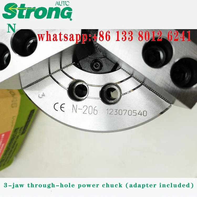 Тайваньский бренд AUTOSTRONG3-jaw сквозной патрон N-204 N-205 N-206 N-208 N-210 N-212 N-215