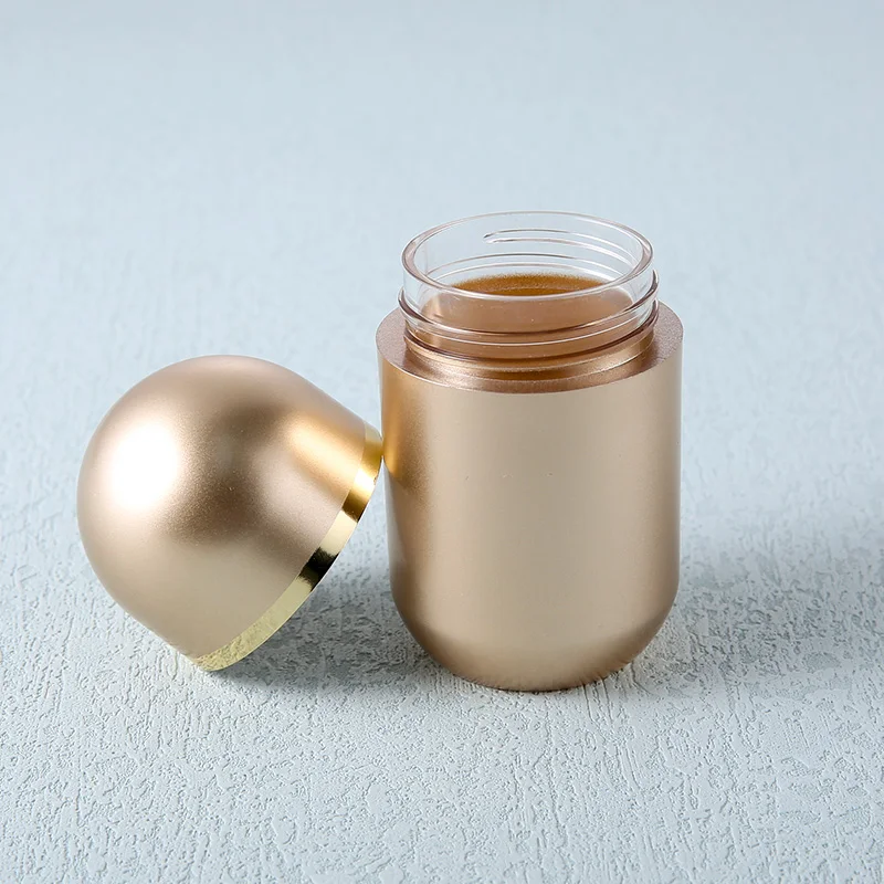 5 10 15 30 60 ml Gold Supplement PET Bottle Custom Pill Container with Box Packaging In Stock